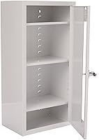 Vista 2 de Brady LC977A, Estación de etiquetado de bloqueo, gabinete solo con manija de bloqueo