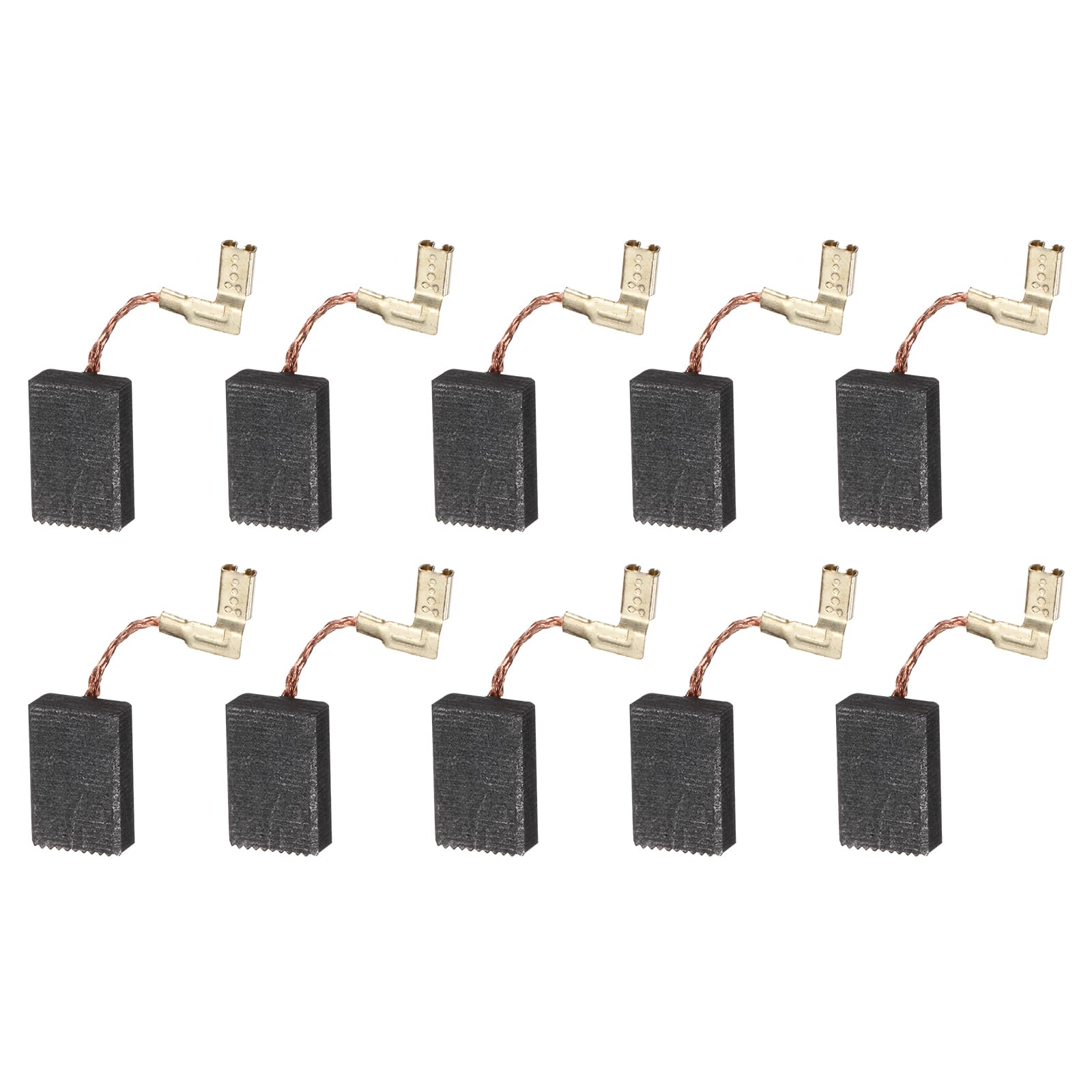 sourcing map 10 Pack CB325 Carbon Brushes Set Replaces 16x11x5mm for Most Power Tools Electric Hammer Drill Motor Circular Saws Replacement Part