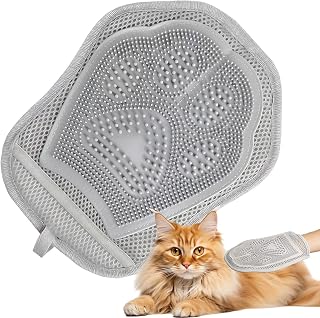 Pet Hair Removal Glove - Washable Lint Cleaner for Dogs Cats Shedding Control | Silicone Electrostatic Mitt Fabric Friendly Grip Home Use for Carpet Sofa Couch Clothes Car Interior Grooming Care