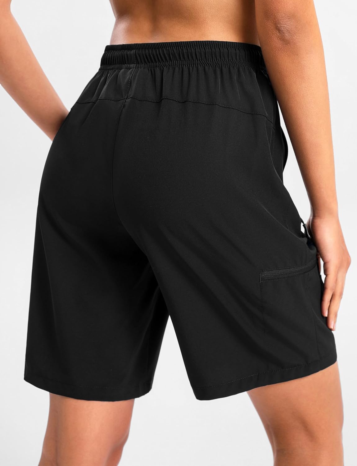 Women's 7'' Hiking Cargo Shorts Quick Dry Lightweight Summer Shorts for Women Athletic Golf - Image 2