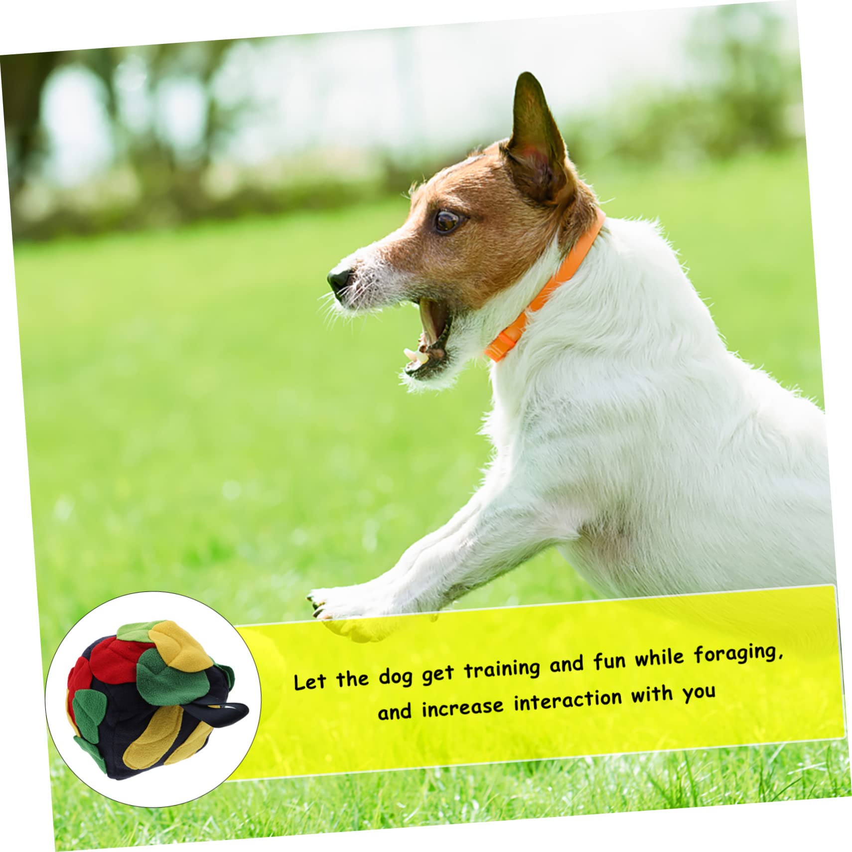 FRCOLOR 3 Stück Interaktives Hundespielzeug Snuffle Pet Supplies Futterspender Futtersuchspielzeug Hundetraining Und Lustige Futtermatte