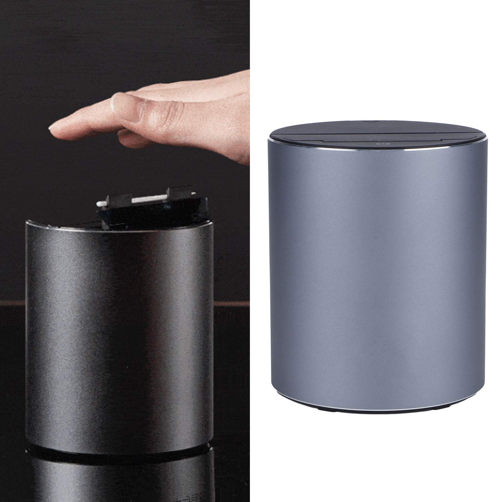 Wakects Porta Stuzzicadenti Intelligente a Induzione a Infrarossi, Dispenser Automatico per Stuzzicadenti in Plastica di Alluminio, Erogazione in 1,3 Secondi, capacità di 100 Conteggi per Hotel,