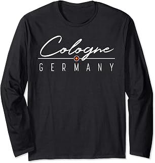 Cologne Germany Long Sleeve Shirt for Women & Men