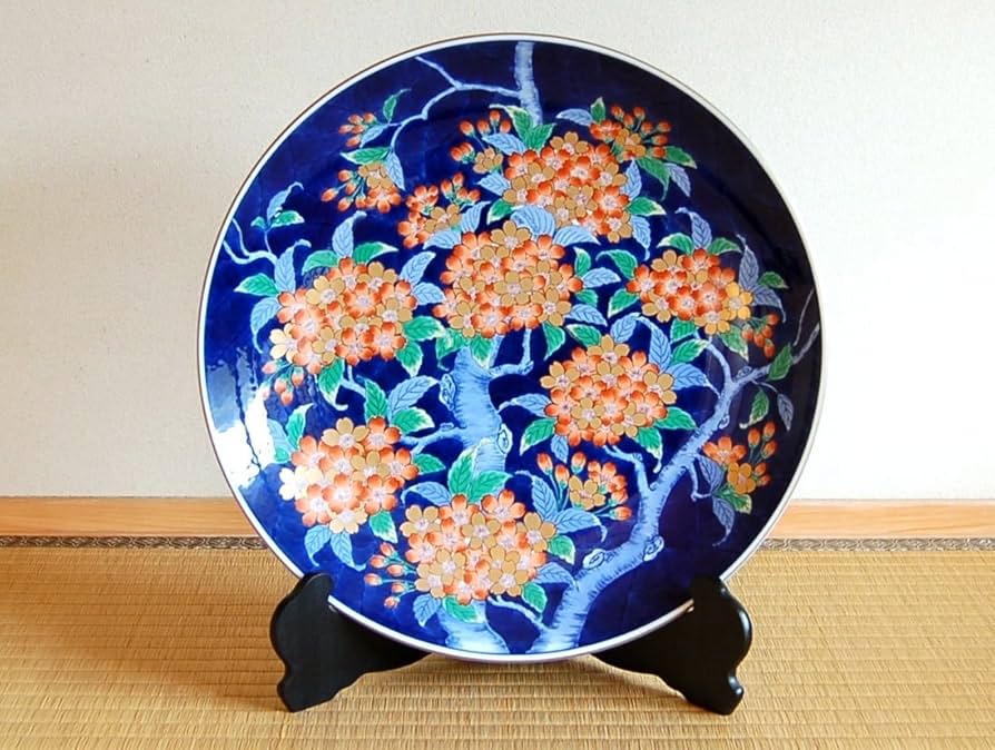 夏限定値下　飾り皿　大皿　美品　有田焼　箱有 夏限定値下 飾り皿 大皿 美品 有田焼 箱有 夏限定値下