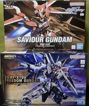 cガンプラセット　MGSD フリーダムガンダム　HG セイバーガンダム Amazon.co.jp: cガ・ンプラセット MGSD フリーダム機動 戦士 HG
