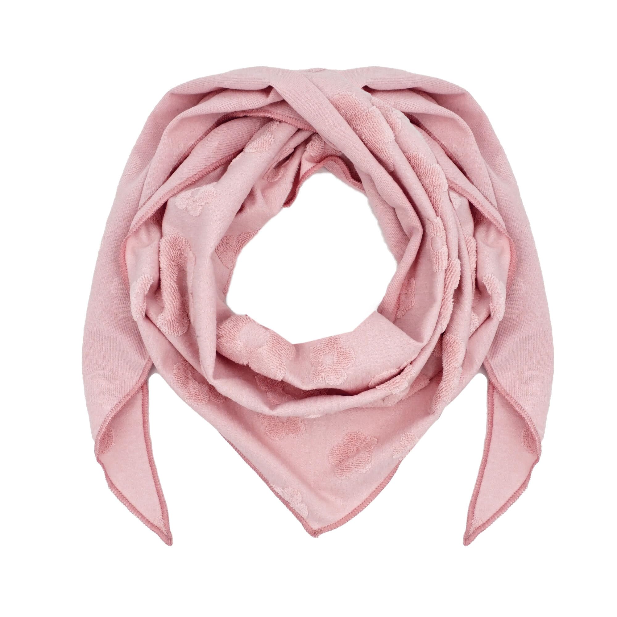 maximo MINI GIRL-Dreiecktuch, Jersey-Frotteeblumen Baumwolljersey