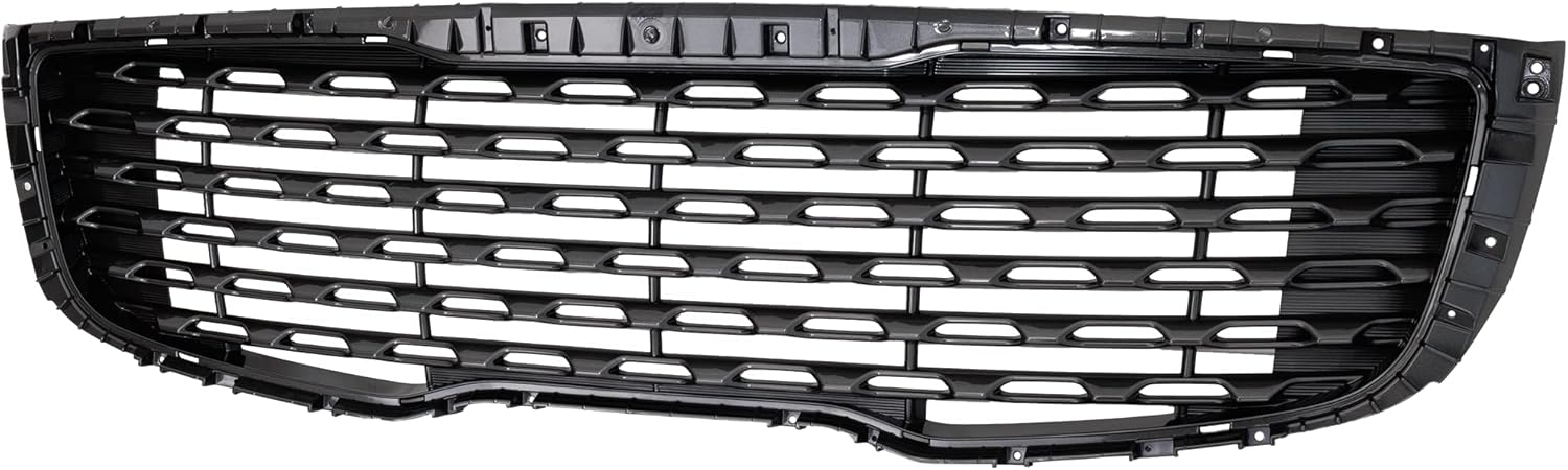 Garage-Pro Grille Assembly Compatible with Kia Sedona 2019-2021 Painted Dark Gray Shell and Insert KI1200216