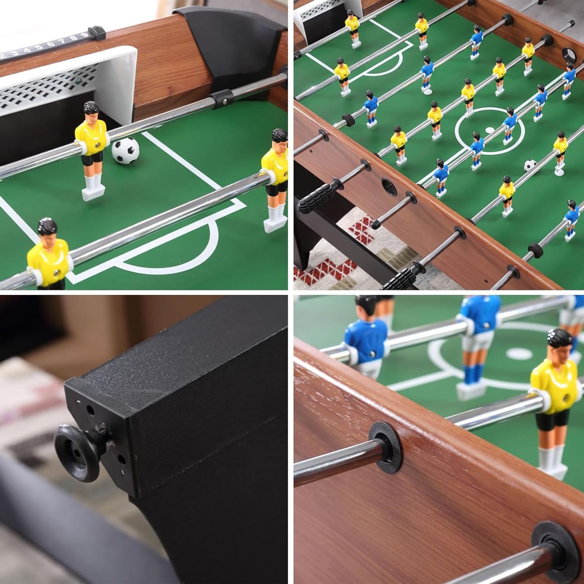 Amazon.co.jp: テーブルサッカーゲーム 卓上サッカー盤 公式