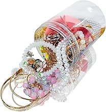 SMUOBT Mystery Jewelry Jar Bundle - 40-45 Piece Surprise Jewelry Box for Women,Gift Set (Necklace, Earrings, Rings,Kracelet,Keychain, Hair Clip) - Unique Birthday Gift for Her,