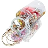 SMUOBT Mystery Jewelry Jar Bundle - 40-45 Piece Surprise Jewelry Box for Women,Gift Set (Necklace, Earrings, Rings,Kracelet,Keychain, Hair Clip) - Unique Birthday Gift for Her,