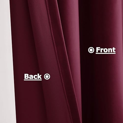 Miniatura 4 de Cortinas de terciopelo de 132 pulgadas de largo, cortinas de oscurecimiento de habitación para ventanas altas, paneles de ventana con aislamiento