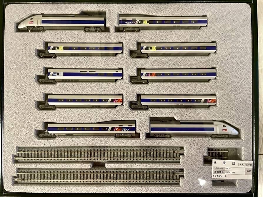 KATO　K10916　TGV Duplex 10両セット 未使用、未走行 公式]鉄道模型(K10916TGV Duplex(デュープレックス) 10両セット