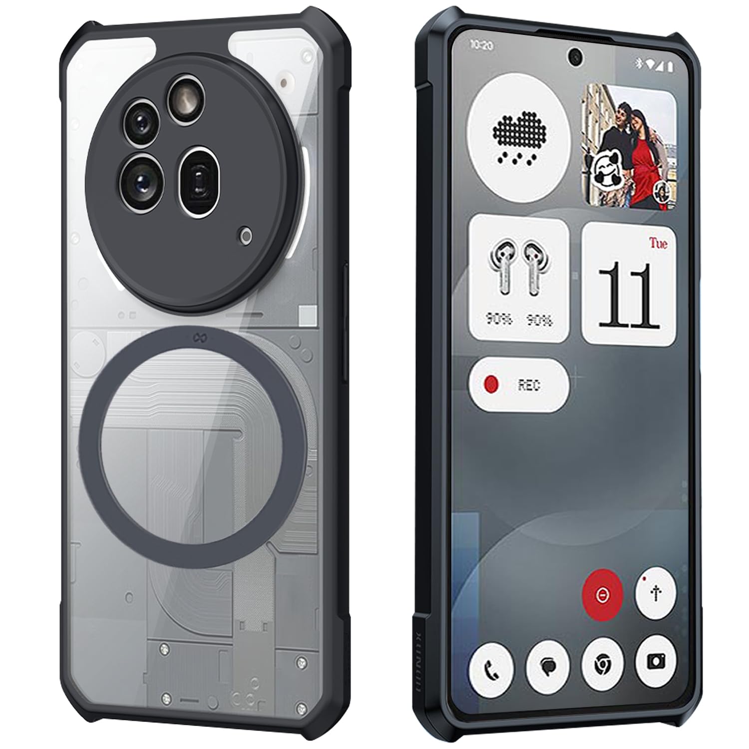 Amazon.com: Guizzcg for Nothing Phone 3a pro Magnetic Case