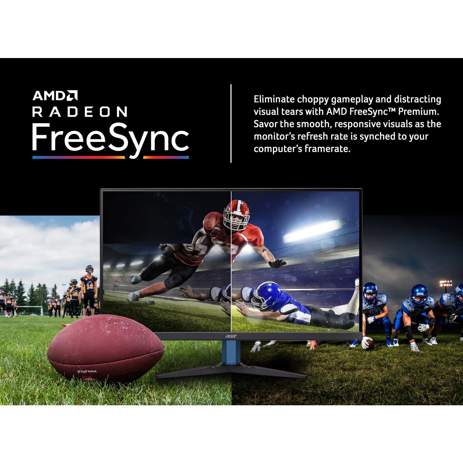 acer Nitro QG271 bii - LED monitor - 27