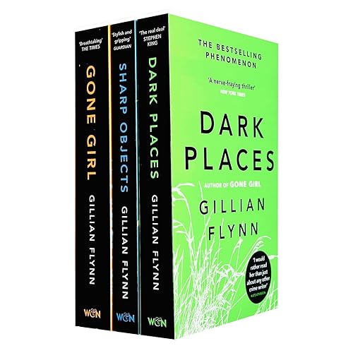 Gillian Flynn 3 Books Series Collection Set (Gone Girl, Sharp Objects &amp; Dark Places)