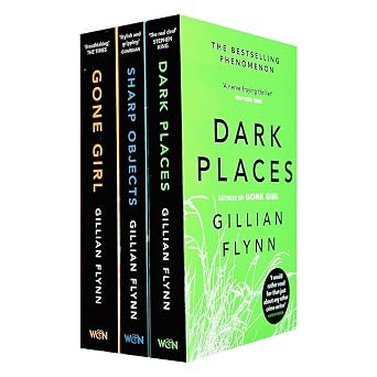 Gillian Flynn 3 Books Series Collection Set Gone Girl, Sharp Objects & Dark Places