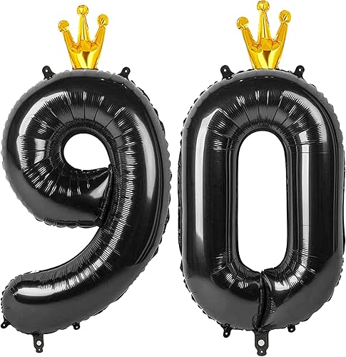 Miniatura 125 de Globo de número 5 de 40 pulgadas, globo de 5º cumpleaños, decoraciones de globos rosas de cinco años, globos de números 5, 15, 50, suministros