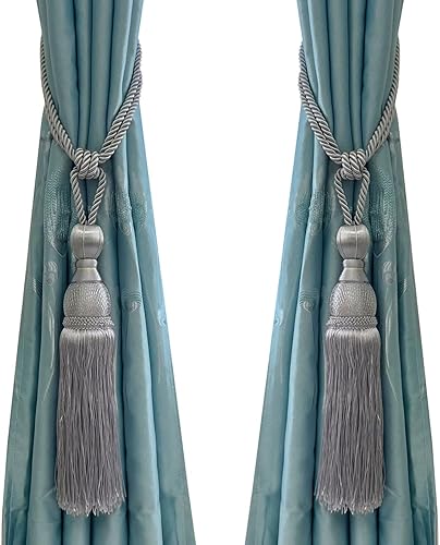 Miniatura 7 de Venta de maravillosos alzapaños de cortina para cortinas para el hogar, accesorios de cierre de hebilla trenzada decorativa para ventana, borlas de