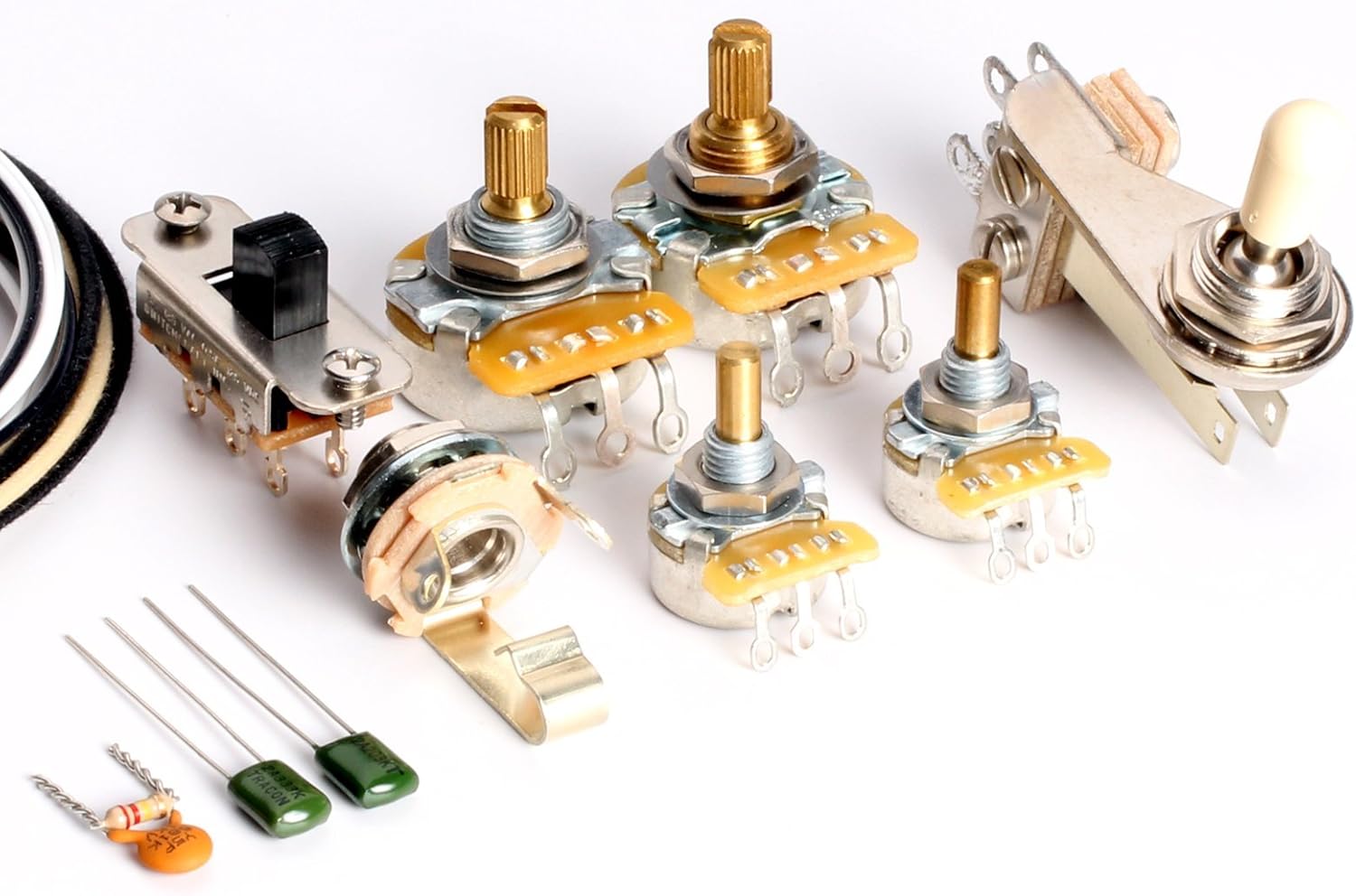 ToneShaper Guitar Wiring Kit, For Fender Jazzmaster