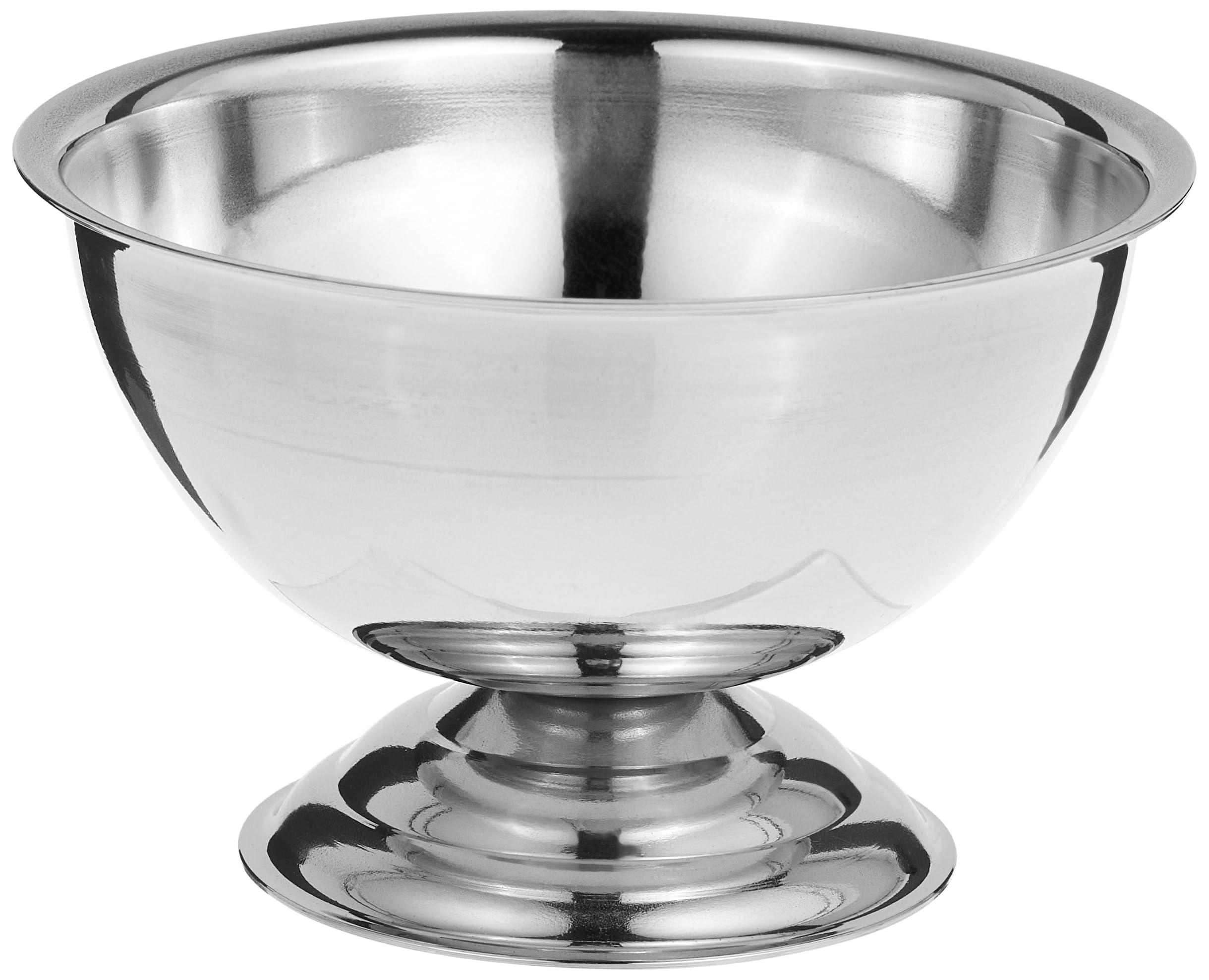 RAJSundae Ice Cream Dish, Silver, 9.5 cm, SDD001, Dessert Dish Bowls , Salad Fruit Bowls , Dessert Cups