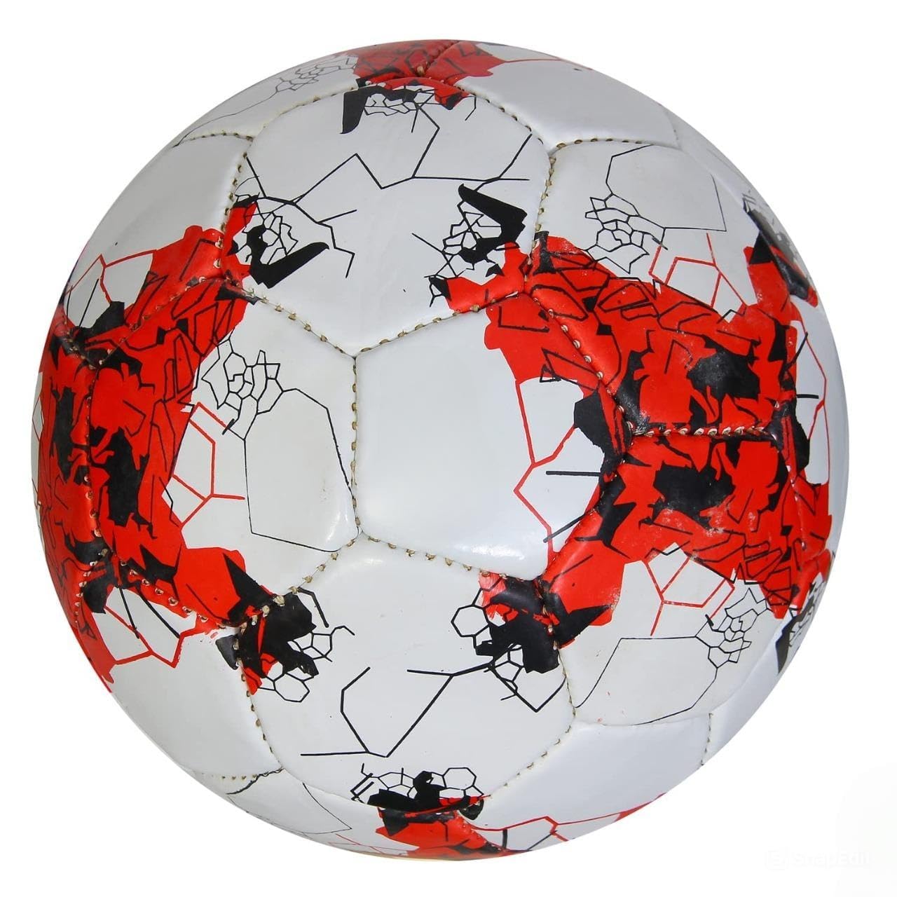Football for All Ages Suited for The Grass Fields | PU | Suitable for Grass |Practice Ball | Soccer Ball | for Men/Women | Football Size - 5-image-6