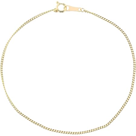 Amazon 18金 喜平 ブレスレット チェーン 18cm 細い 幅1 2mm メンズ レディース 引輪 イエローゴールド K18 18k ブレスレット 通販