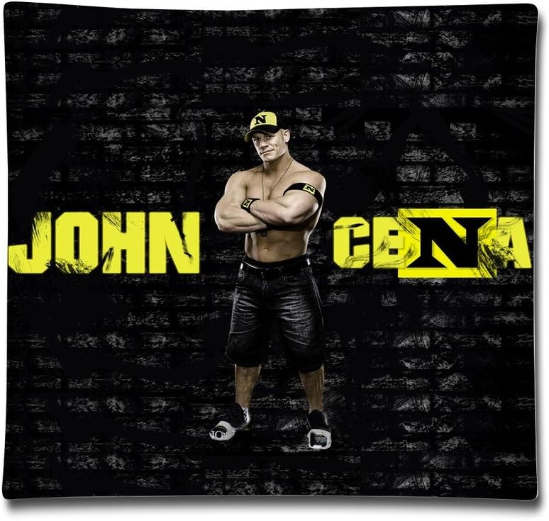 KaiOu Wwe John Cena 18*18 One Size Two Side Cotton Pillowcase