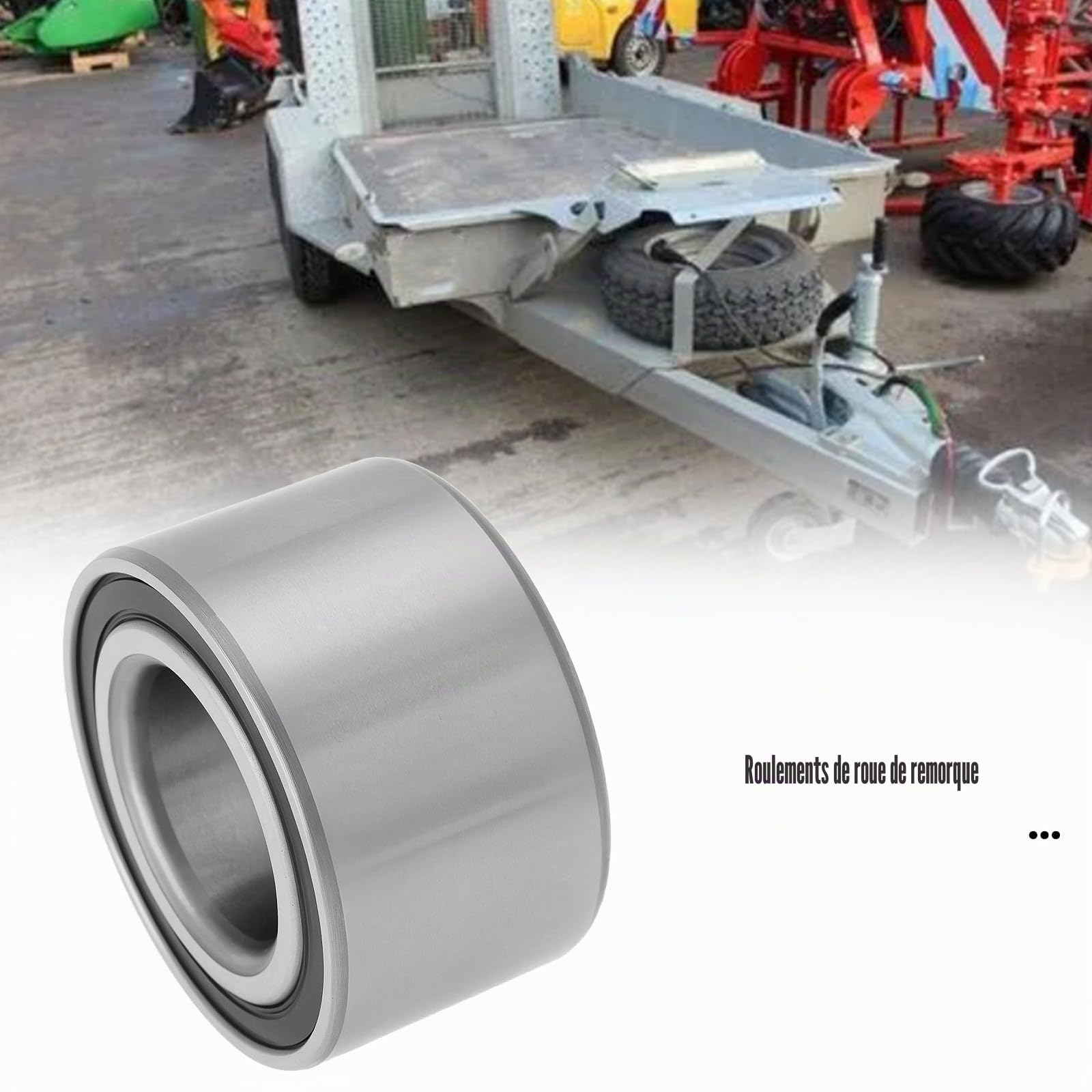 1PC 309726 Roulements de Roue 64x37x34mm Roulement de Roue de Remorque Compatible avec Ifor Williams P6 Compatible avec ALKO 605124 Compatible avec Knott 45887.10