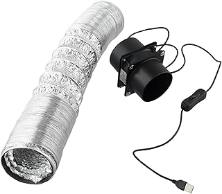 Ventilador absorbente de humo portátil USB con protección ESD y alto volumen de aire para un entorno de trabajo limpio y...