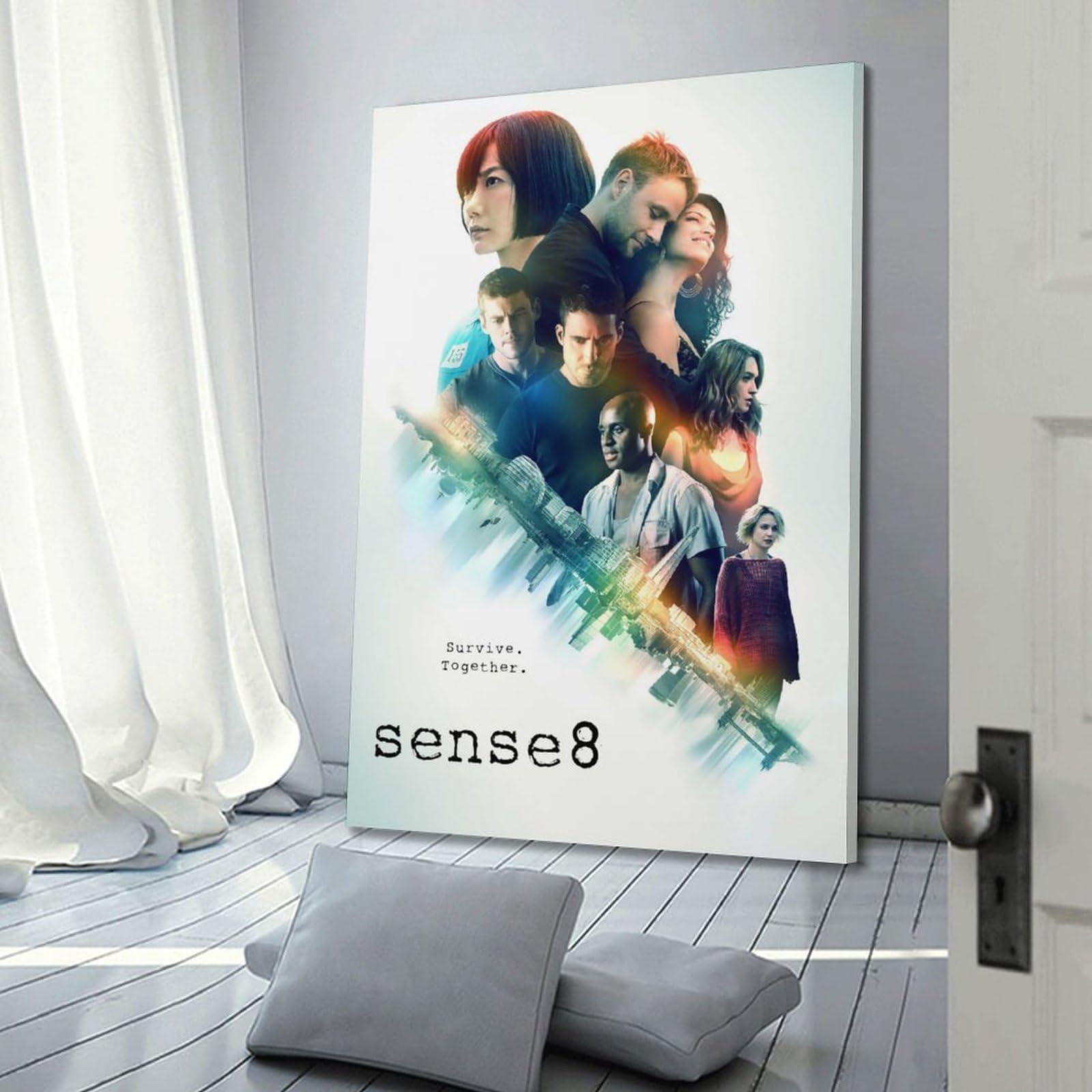 JEAM Sense8 - Images Esthétiques - Décoration Murale Individuelle Pour Chambre De Dortoir - Affiche Décorative - 20 X 30 Cm - Style Cadre