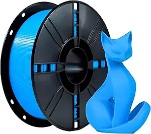 iBOSS PLA Plus (PLA+) 3D Printer Filament 1.75mm,1kg Spool (2.2lbs) Toughness Enhanced 3D Printing Filament,Dimensional Accuracy +/- 0.02mm,1.75mm PLA Plus Filament,Fit Most FDM Printer(Light Blue)