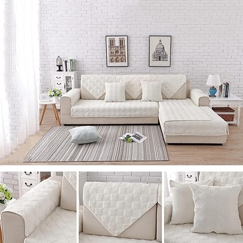 Miniatura 2 de Funda de sofá de esquina en forma de L, funda de sofá de terciopelo, funda de sofá antideslizante, funda de sofá seccional de 1234 plazas, protector