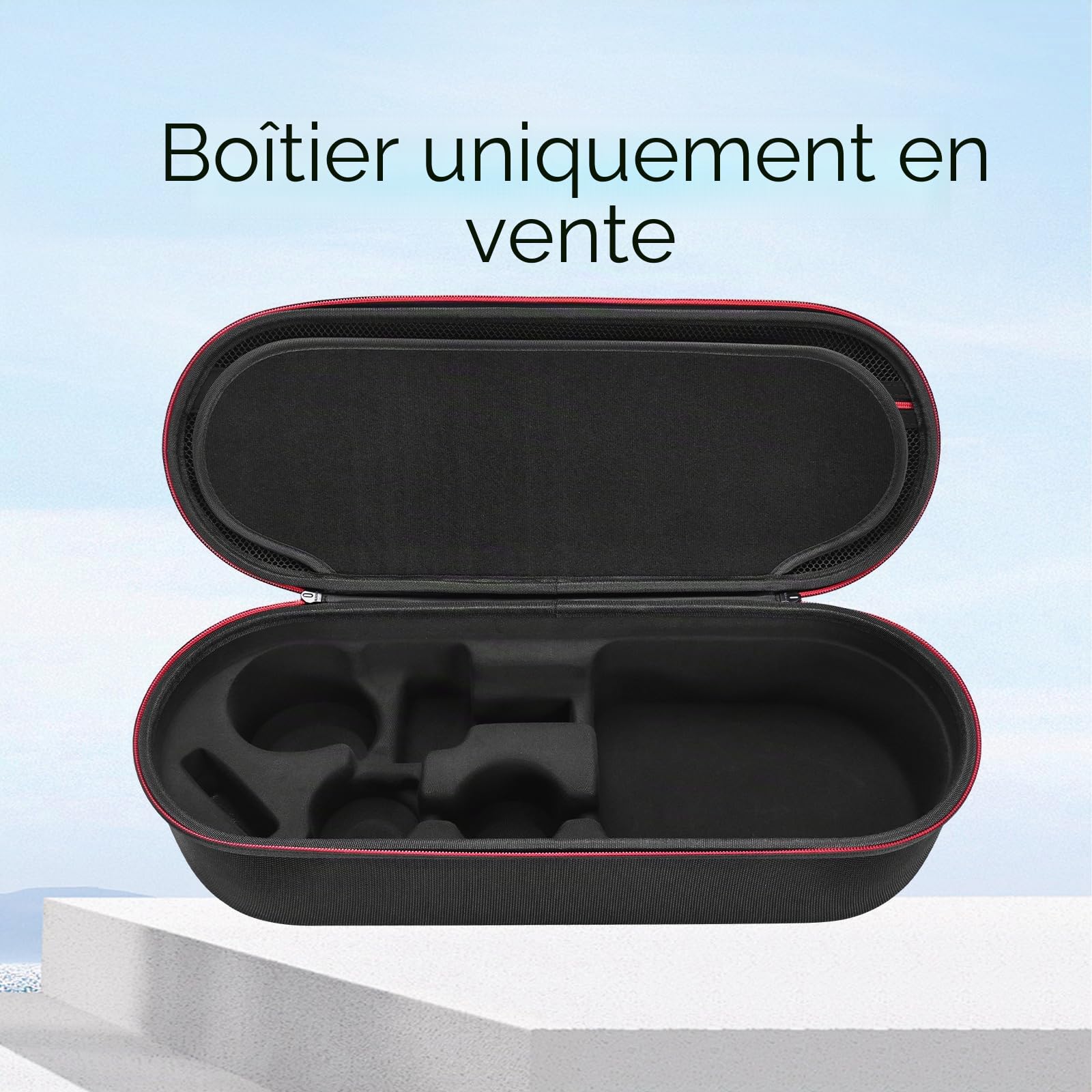 RLSOCO Étui pour Dyson Supersonic Nural HD16 sèche-cheveux Bagages de voyage (Noir)