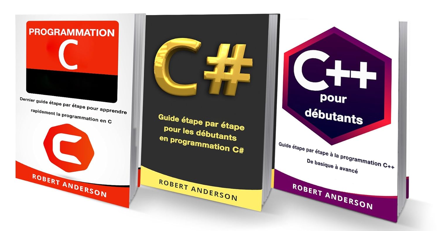 Programmation C/C#/C++: 3 LIVRES - Programmation C, C#, C++ pour ...