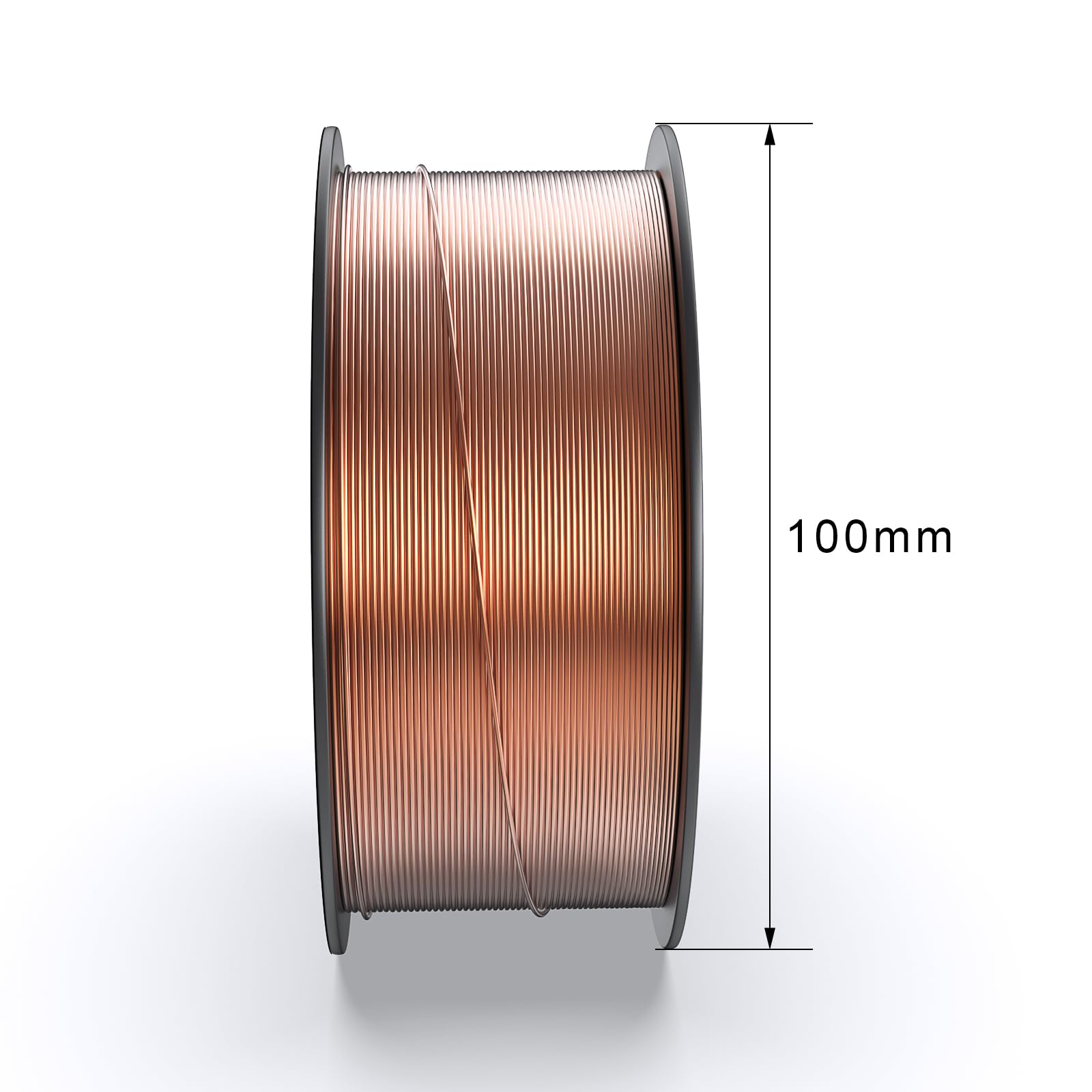 VECTOR WELDING MIG MAG ER70S-6 Fil de Soudage à Gaz de Protection en Acier D100/S100-3 Rouleaux de 1 kg Diamètre 0,8 mm