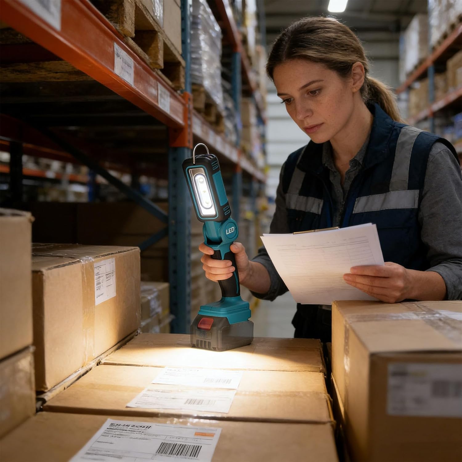 Strong LED Camping Light Foldable Design 500LM Brightness for Outdoor and Backup Use Foldable Camping Lamp