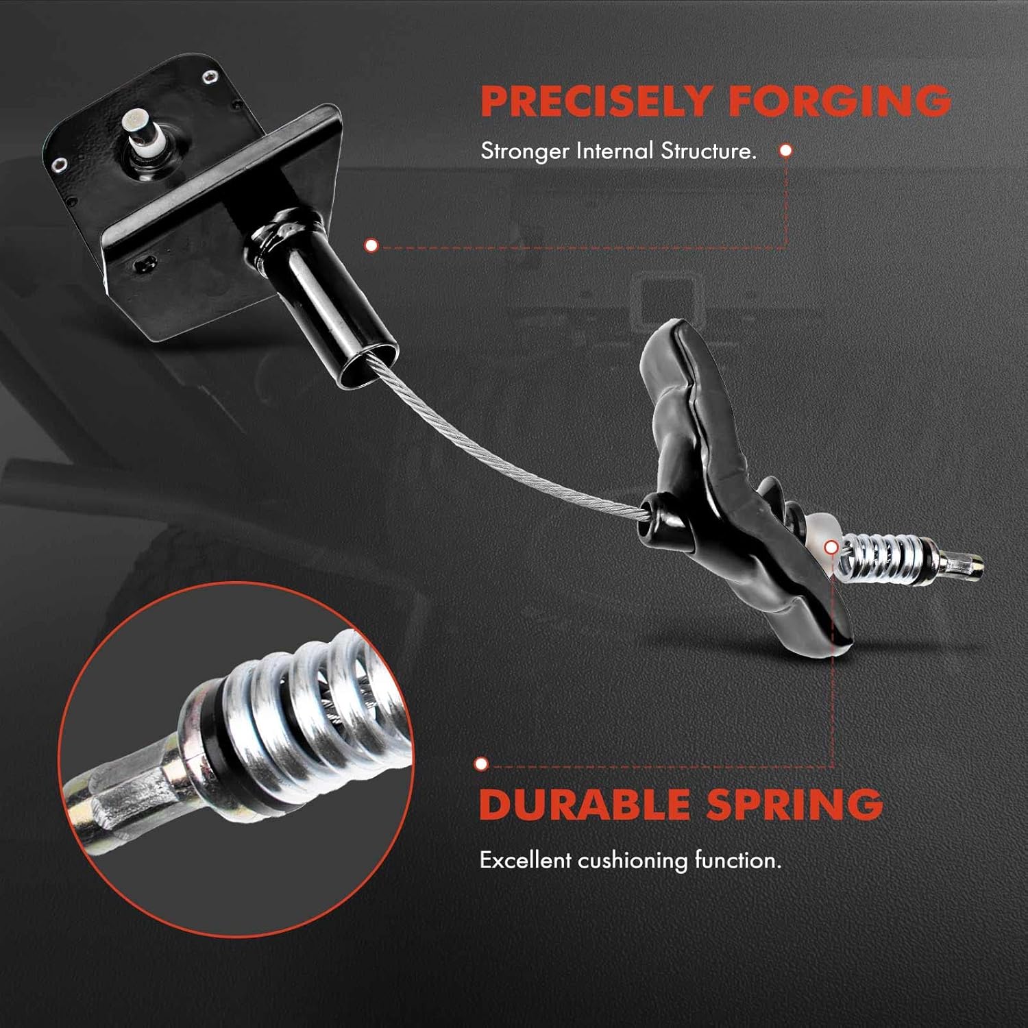 A-Premium Spare Tire Wheel Winch Compatible with Dodge Ram 1500 2006-2008