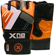 XN8 Boxing MMA Gloves Grappling-Martial Arts-Sparring-Punching Bag-Cage Fighting-Mote Leather Mitts-Combat Training
