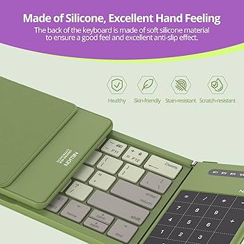 Amazon.com: Nillkin Pocket Foldable Keyboard with Touchpad