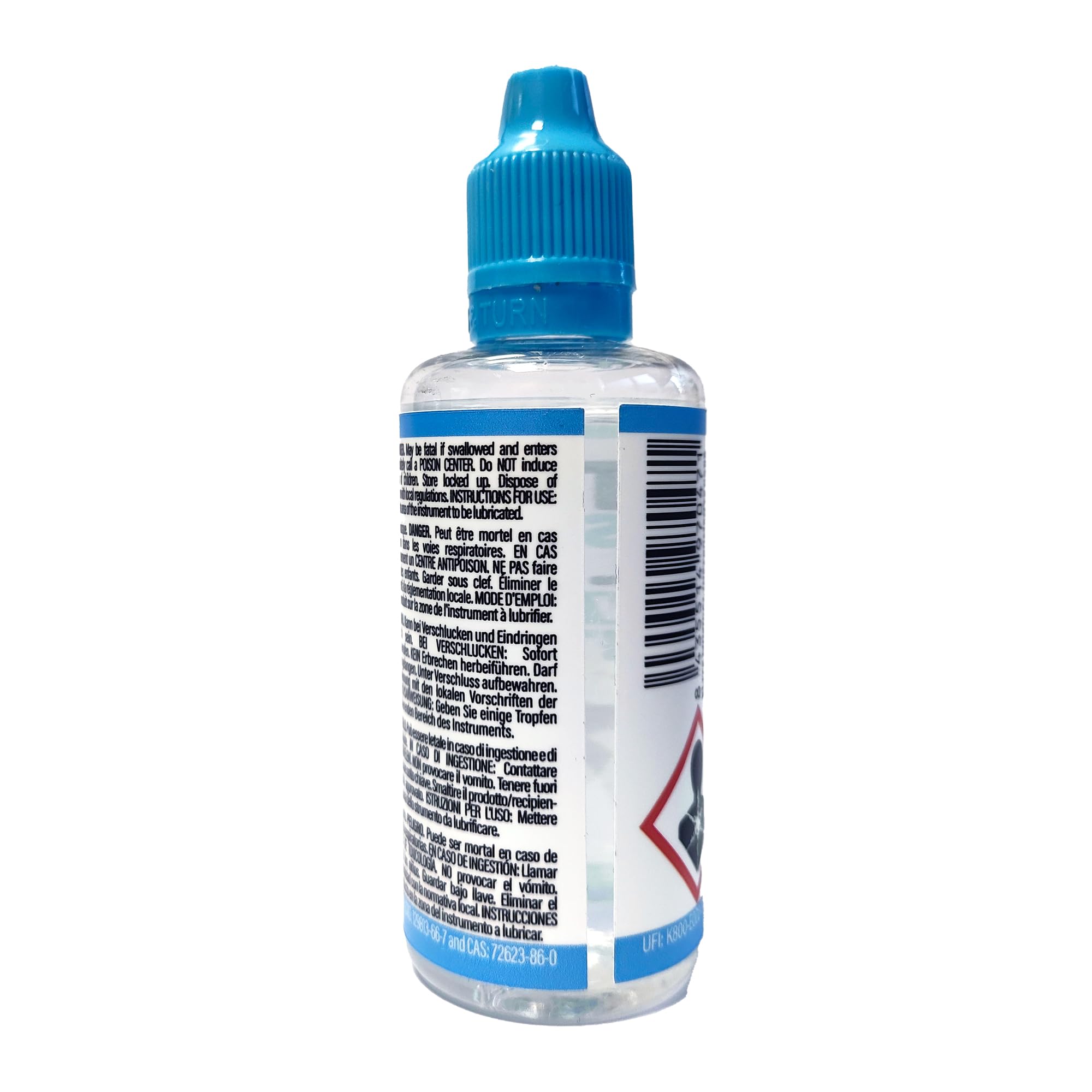 Elite Brass Oil New Light Huile pour instruments de musique à vent 60 ml : trompette, trombone, fliscorne, trompe, tuba, etc