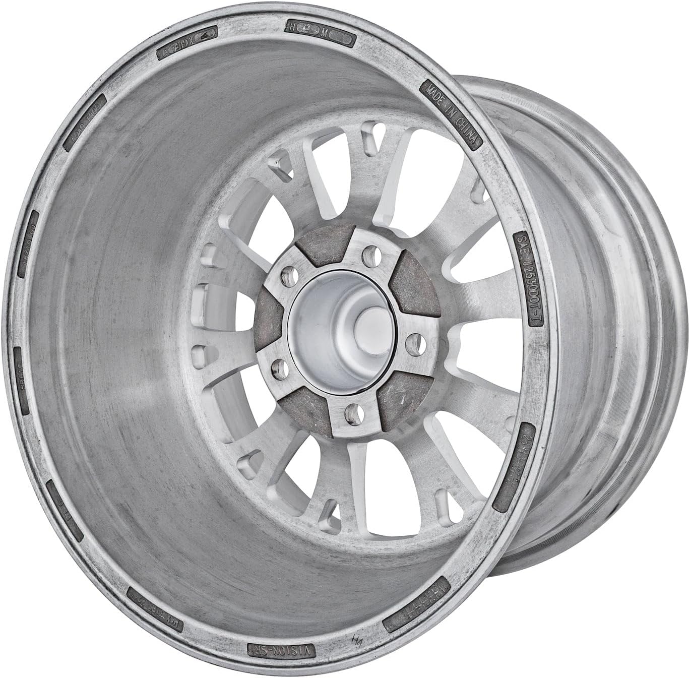 JEGS SSR Spike Wheel [Size: 15" x 10"] Fully Polished