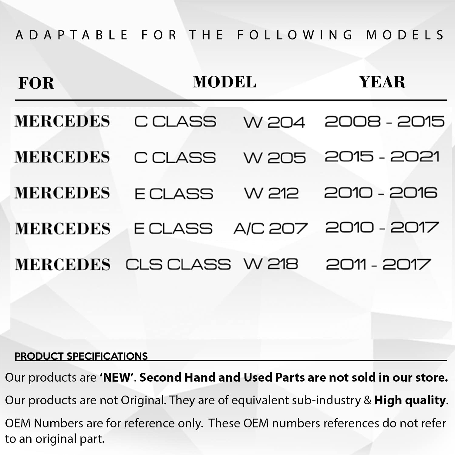 Autodrukknopschakelaars Voor W204 C-KLASSE W212 A207 E-KLASSE W218 Voor Autodrukknopschakelaars Voor W204 C-KLASSE W212 A207 E-KLASSE W218 Voor