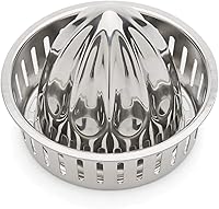 Vista 3 de Jarware - 82654 Jarware - Tapa de exprimidor de cítricos de acero inoxidable para frascos Mason, boca ancha, metálico