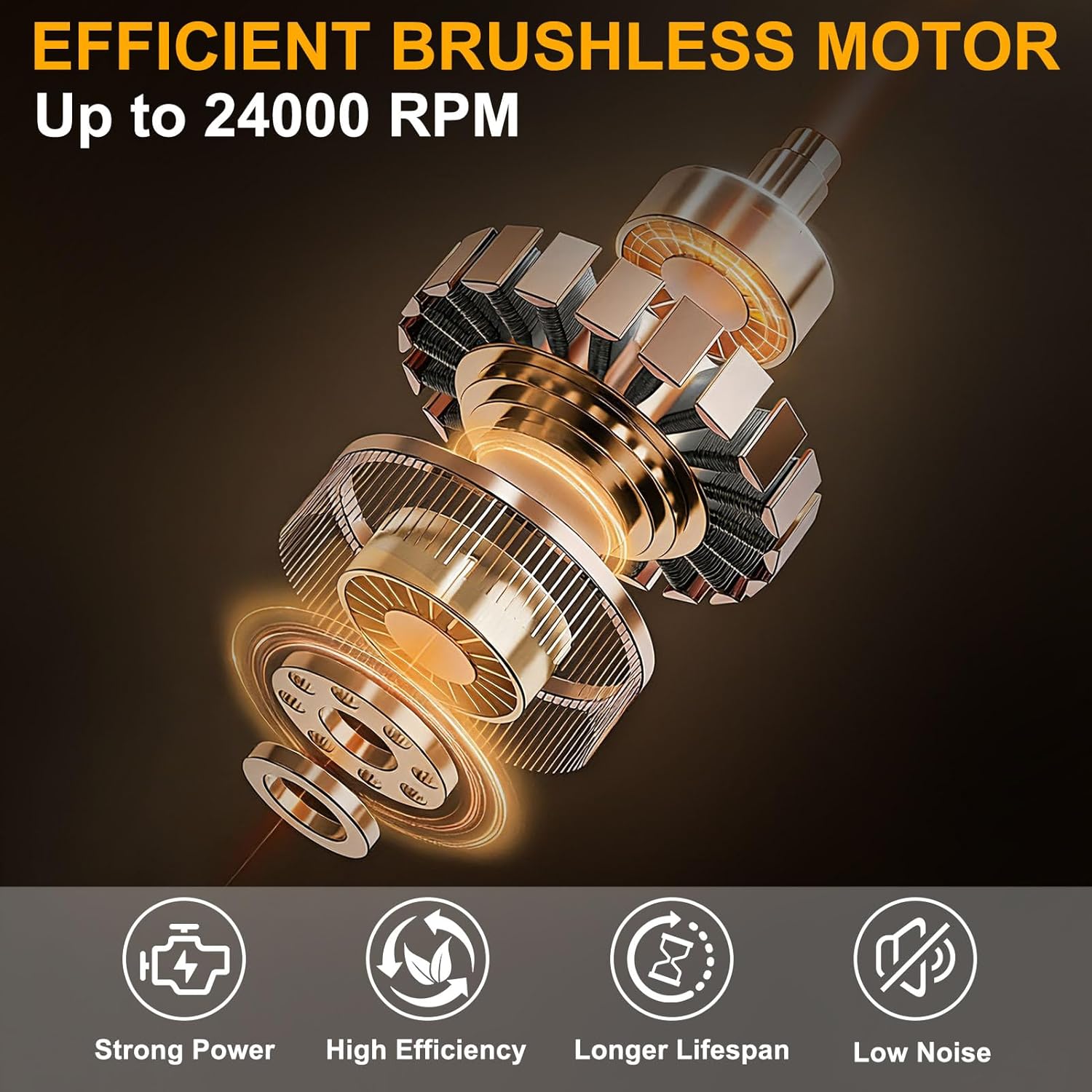 5 Variable Speeds Cordless Compact Router Compatible with D e w alt 20V Battery,Adjustable Speed Brushless Speeds Router Tool,Motor Woodworking Tool for Wood Trimming and Cutting