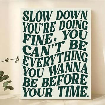 DWUENT Pink Wall Art, Room Decor Bedroom Decor, Aesthetic Preppy Posters for Girly College Apartment 30x20cm White-green