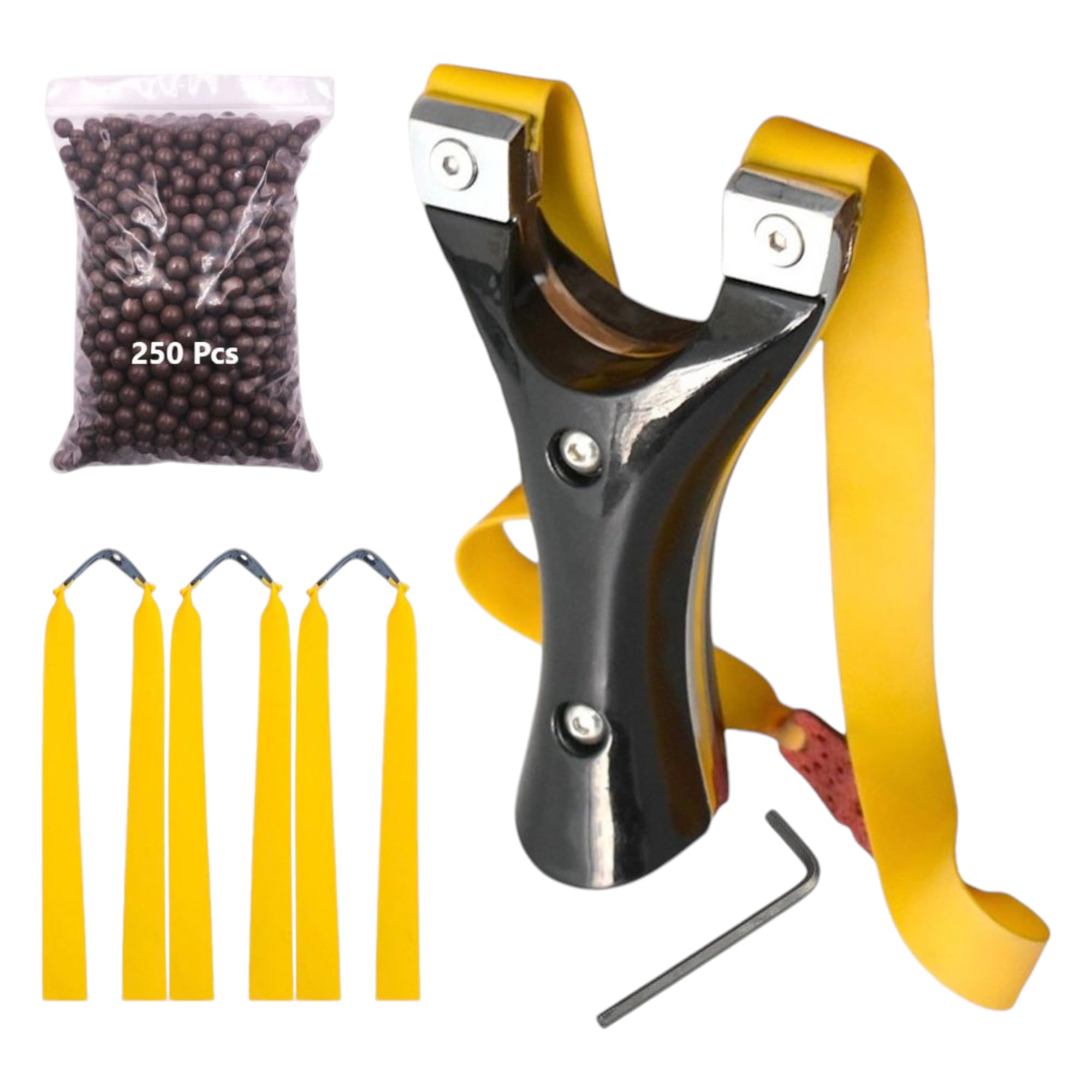Marksman® Resin + Alloy Portable Pocket Slingshot Outdoor Learning Catapult Gulel (Black Resin+Alloy Slingshot) (B0CJJY81ZH) Amazon Price History, Amazon Price Tracker