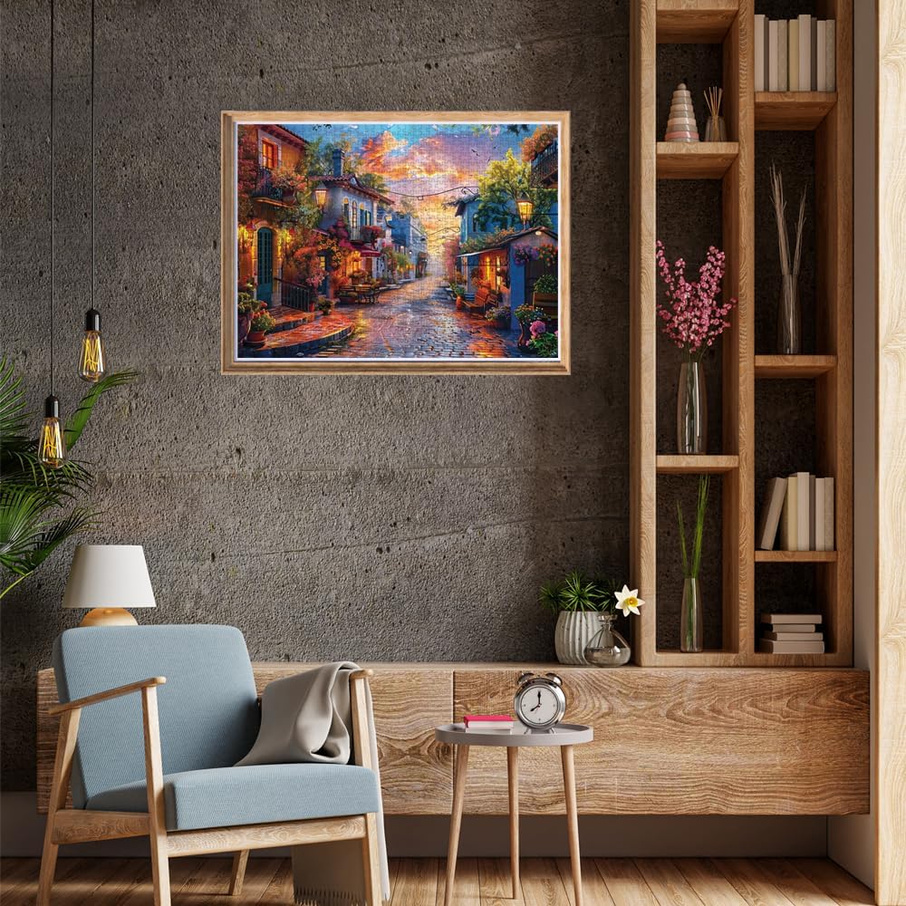 Anatolian Puzzle -Calm Street, 1000 Piece Puzzle, #1203