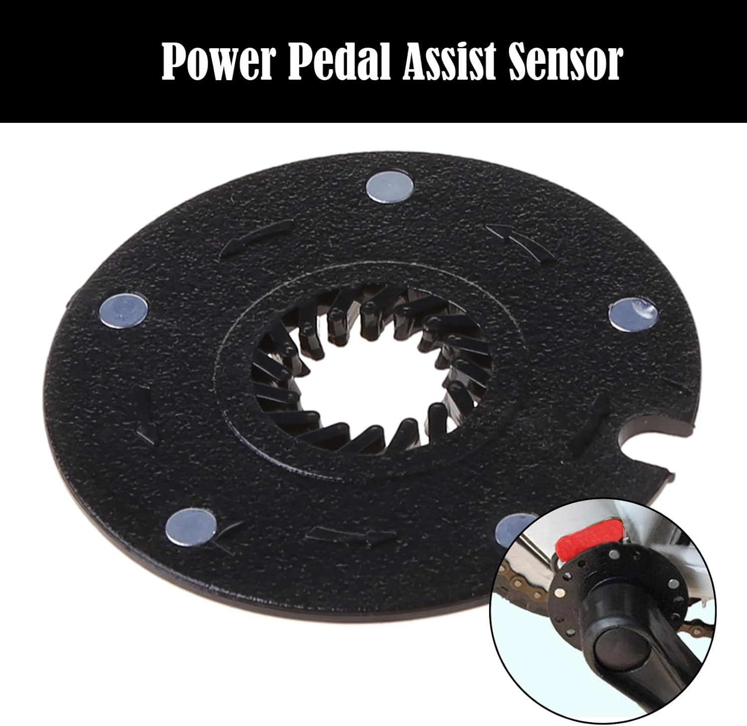 Assistant Sensor, 5 Magnets E-Bike Assistant Sensor Speed Sensor for Electric Pedal