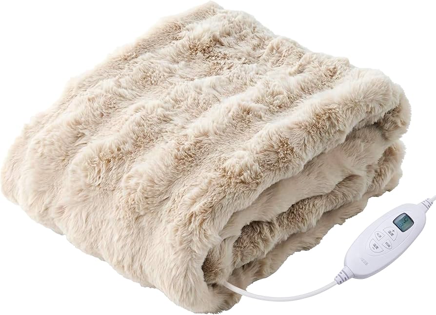 Amazon.co.jp : 電気毛布 TOPZEE 掛敷き兼用 でんき掛敷毛布 ラビット