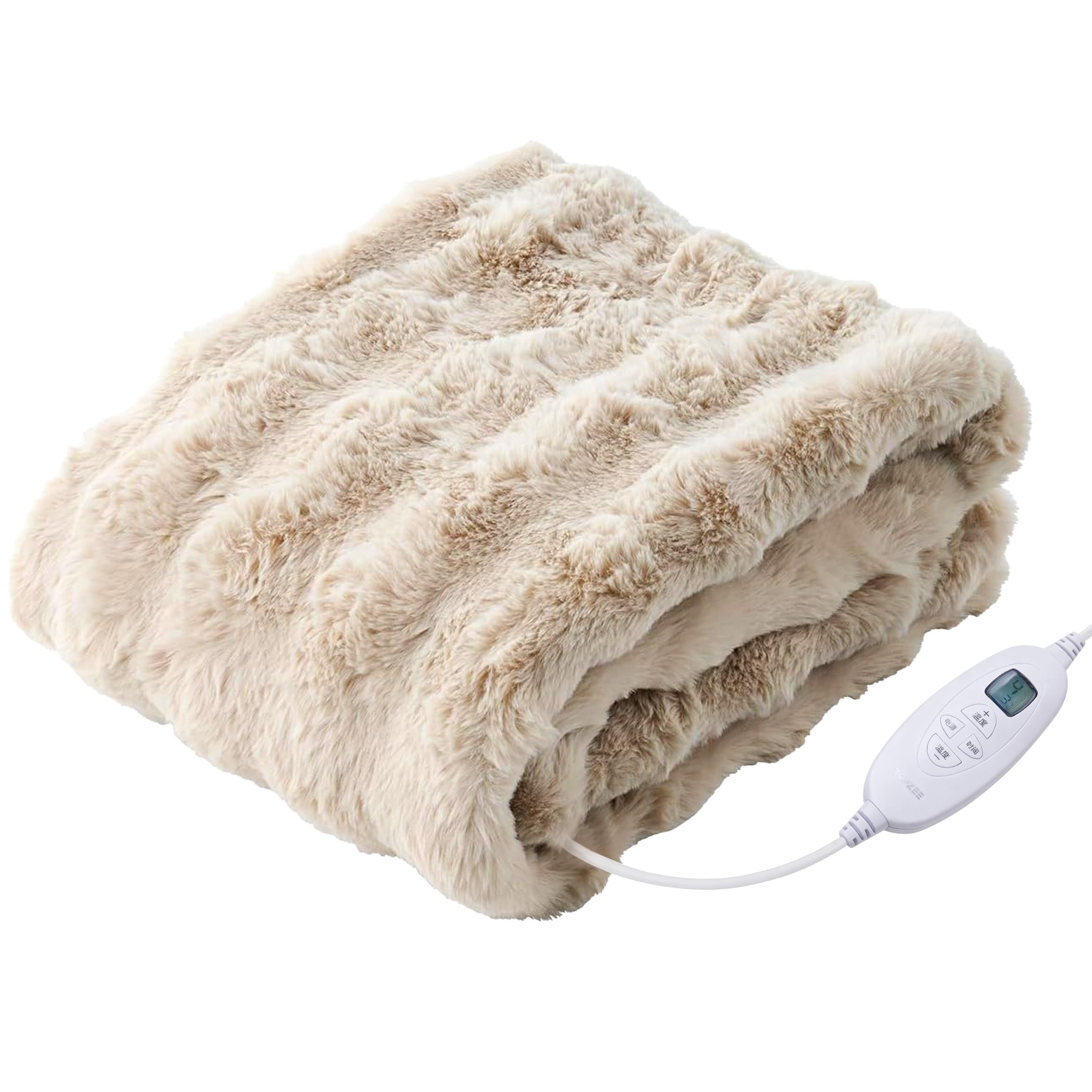 Amazon.co.jp : 電気毛布 TOPZEE 掛敷き兼用 でんき掛敷毛布 ラビット